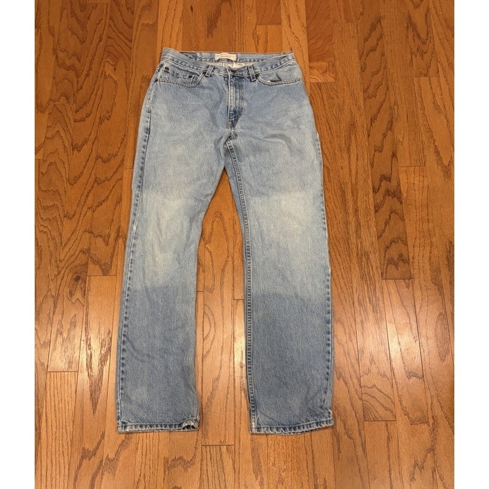 Levi's Strauss Signature Jeans Men's 32x34 Regular Fit Faded Pattern 100% Cotton